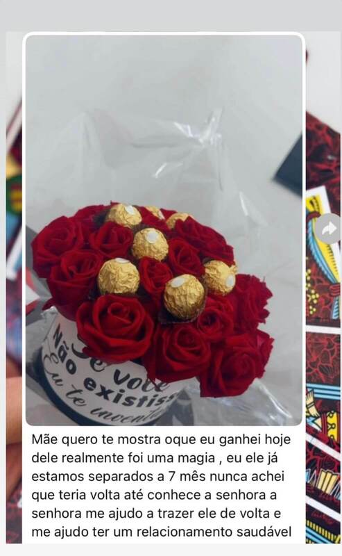 Depoimento WhatsApp — Mãe Meire de Iemanjá